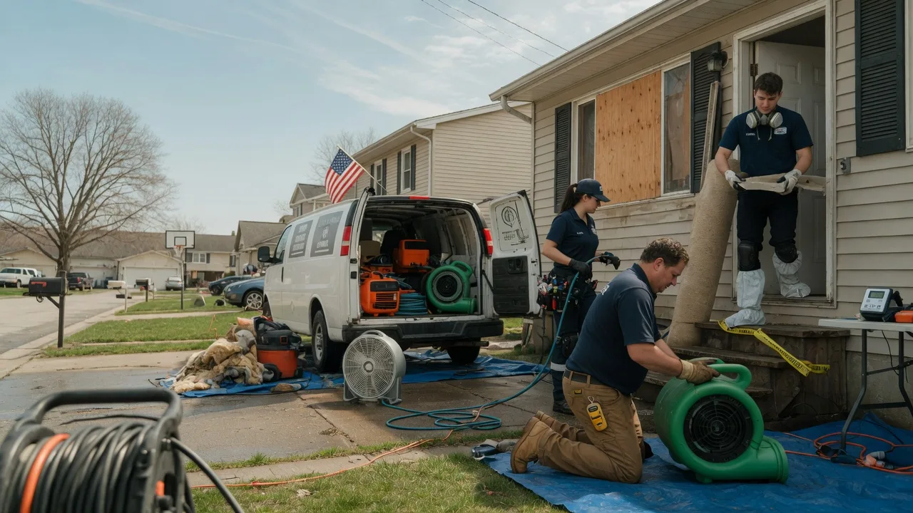 Water Damage Restoration in Dinwiddie, VA near me